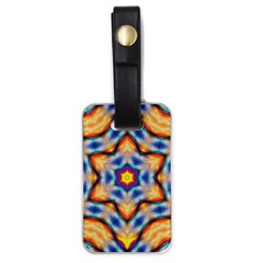 Pattern Abstract Background Art Luggage Tags (one Side)  by Pakrebo