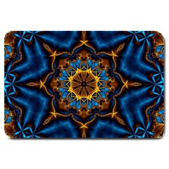 Pattern Abstract Background Art Large Doormat  by Pakrebo