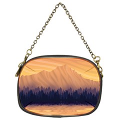 Landscape Nature Mountains Sky Chain Purse (two Sides) by Pakrebo