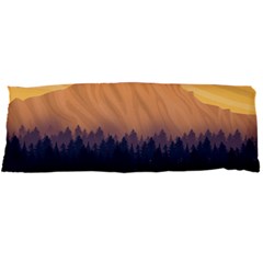 Landscape Nature Mountains Sky Body Pillow Case Dakimakura (two Sides) by Pakrebo