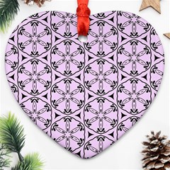 Default Texture Tissue Seamless Ornament (heart) by Pakrebo