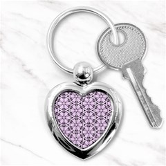 Default Texture Tissue Seamless Key Chains (heart)  by Pakrebo