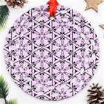 Default Texture Tissue Seamless Round Filigree Ornament (Two Sides) Front