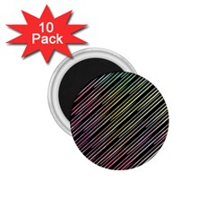 Pattern Abstract Desktop Fabric 1 75  Magnets (10 Pack)  by Pakrebo