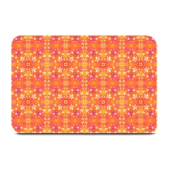 Desktop Pattern Abstract Orange Plate Mats by Pakrebo