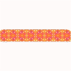 Desktop Pattern Abstract Orange Small Bar Mats by Pakrebo