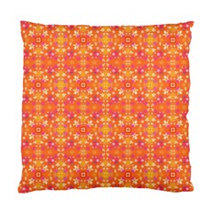 Desktop Pattern Abstract Orange Standard Cushion Case (one Side) by Pakrebo