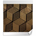 Cubes Light Geometry Shines Canvas 8  x 10  8.15 x9.66  Canvas - 1