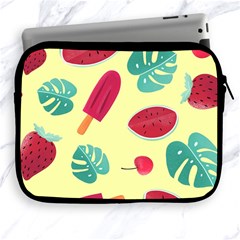 Watermelon Leaves Strawberry Apple Ipad 2/3/4 Zipper Cases by Pakrebo