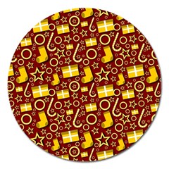 Paper Tissue Wrapping Magnet 5  (round) by Pakrebo