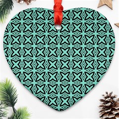 Default Texture Tissue Seamless Ornament (heart) by Pakrebo