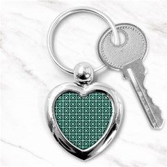 Default Texture Tissue Seamless Key Chains (heart)  by Pakrebo