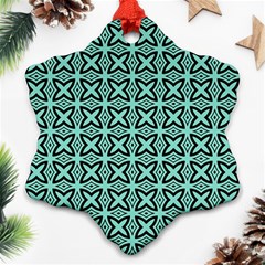 Default Texture Tissue Seamless Snowflake Ornament (two Sides) by Pakrebo