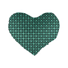 Default Texture Tissue Seamless Standard 16  Premium Heart Shape Cushions by Pakrebo