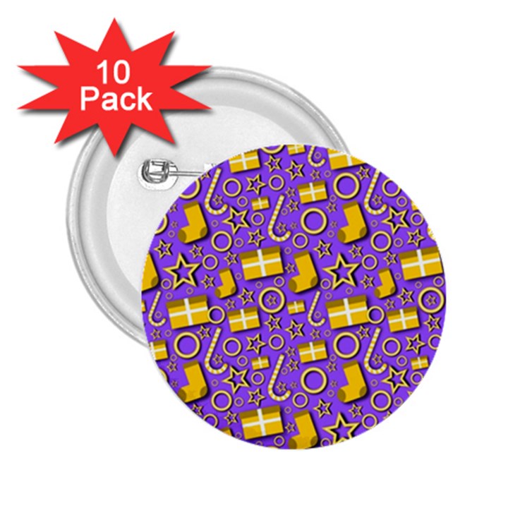 Paper Tissue Wrapping 2.25  Buttons (10 pack) 