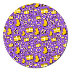 Paper Tissue Wrapping Magnet 5  (round) by Pakrebo