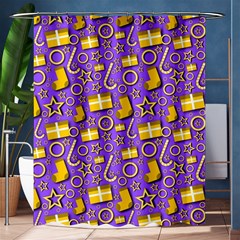 Paper Tissue Wrapping Shower Curtain 60  X 72  (medium)  by Pakrebo