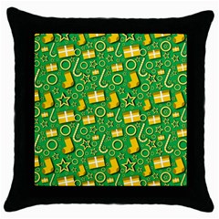 Paper Tissue Wrapping Throw Pillow Case (black) by Pakrebo