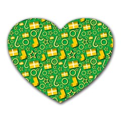 Paper Tissue Wrapping Heart Mousepads by Pakrebo