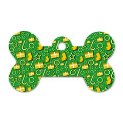 Paper Tissue Wrapping Dog Tag Bone (two Sides) by Pakrebo