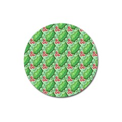 Default Texture Background Paper Magnet 3  (Round)