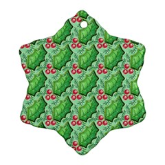 Default Texture Background Paper Snowflake Ornament (Two Sides)