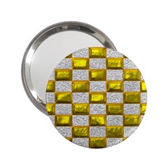 Pattern Desktop Square Wallpaper 2 25  Handbag Mirrors by Pakrebo