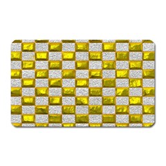 Pattern Desktop Square Wallpaper Magnet (rectangular) by Pakrebo