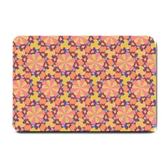 Pattern Decoration Abstract Flower Small Doormat 