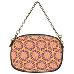 Pattern Decoration Abstract Flower Chain Purse (One Side) Front