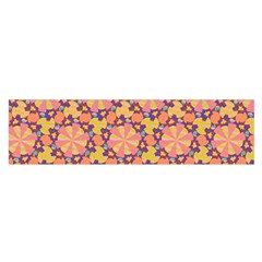 Pattern Decoration Abstract Flower Satin Scarf (oblong) by Pakrebo