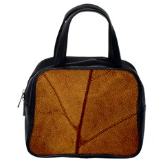 Leaf Fall Foliage Nature Orange Classic Handbag (one Side) by Pakrebo