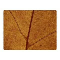 Leaf Fall Foliage Nature Orange Double Sided Flano Blanket (mini)  by Pakrebo