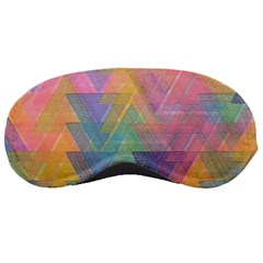 Triangle Pattern Mosaic Shape Sleeping Masks by Pakrebo