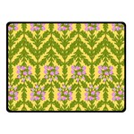 Texture Heather Nature Fleece Blanket (Small) 50 x40  Blanket Front