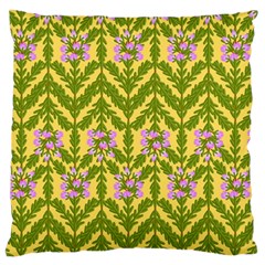 Texture Heather Nature Large Cushion Case (one Side) by Pakrebo