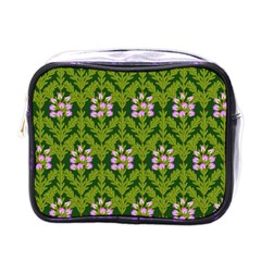 Pattern Nature Texture Heather Mini Toiletries Bag (One Side)