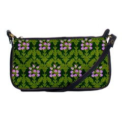 Pattern Nature Texture Heather Shoulder Clutch Bag by Pakrebo