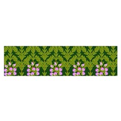 Pattern Nature Texture Heather Satin Scarf (Oblong)