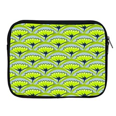 Texture Green Plant Leaves Arches Apple Ipad 2/3/4 Zipper Cases by Pakrebo