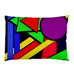 Background Color Art Pattern Form Pillow Case