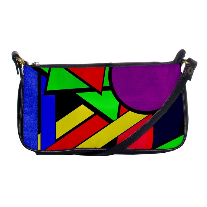 Background Color Art Pattern Form Shoulder Clutch Bag