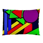 Background Color Art Pattern Form Pillow Case (Two Sides) Front