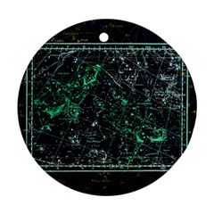 Constellation Constellation Map Ornament (round) by Pakrebo