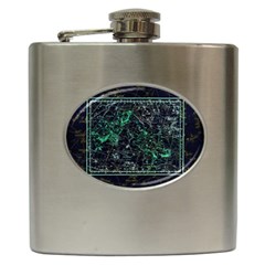 Constellation Constellation Map Hip Flask (6 Oz) by Pakrebo