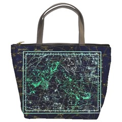 Constellation Constellation Map Bucket Bag by Pakrebo