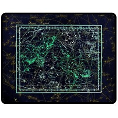 Constellation Constellation Map Fleece Blanket (medium)  by Pakrebo