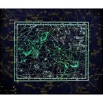 Constellation Constellation Map Deluxe Canvas 14  x 11  (Stretched) 14  x 11  x 1.5  Stretched Canvas