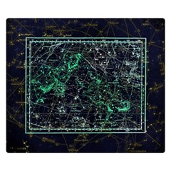 Constellation Constellation Map Double Sided Flano Blanket (small)  by Pakrebo