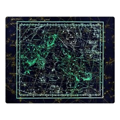 Constellation Constellation Map Double Sided Flano Blanket (large)  by Pakrebo